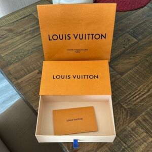 Louis Vuitton Orange Gift Box